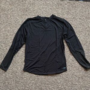 New Balance Black Long Sleeve Shirt